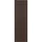 Ekena Millwork True Fit PVC Cedar Park Fixed Mount Shutters, Raisin Brown, 12W x 32H, PR TFP001CP12X032TB - alternate 2